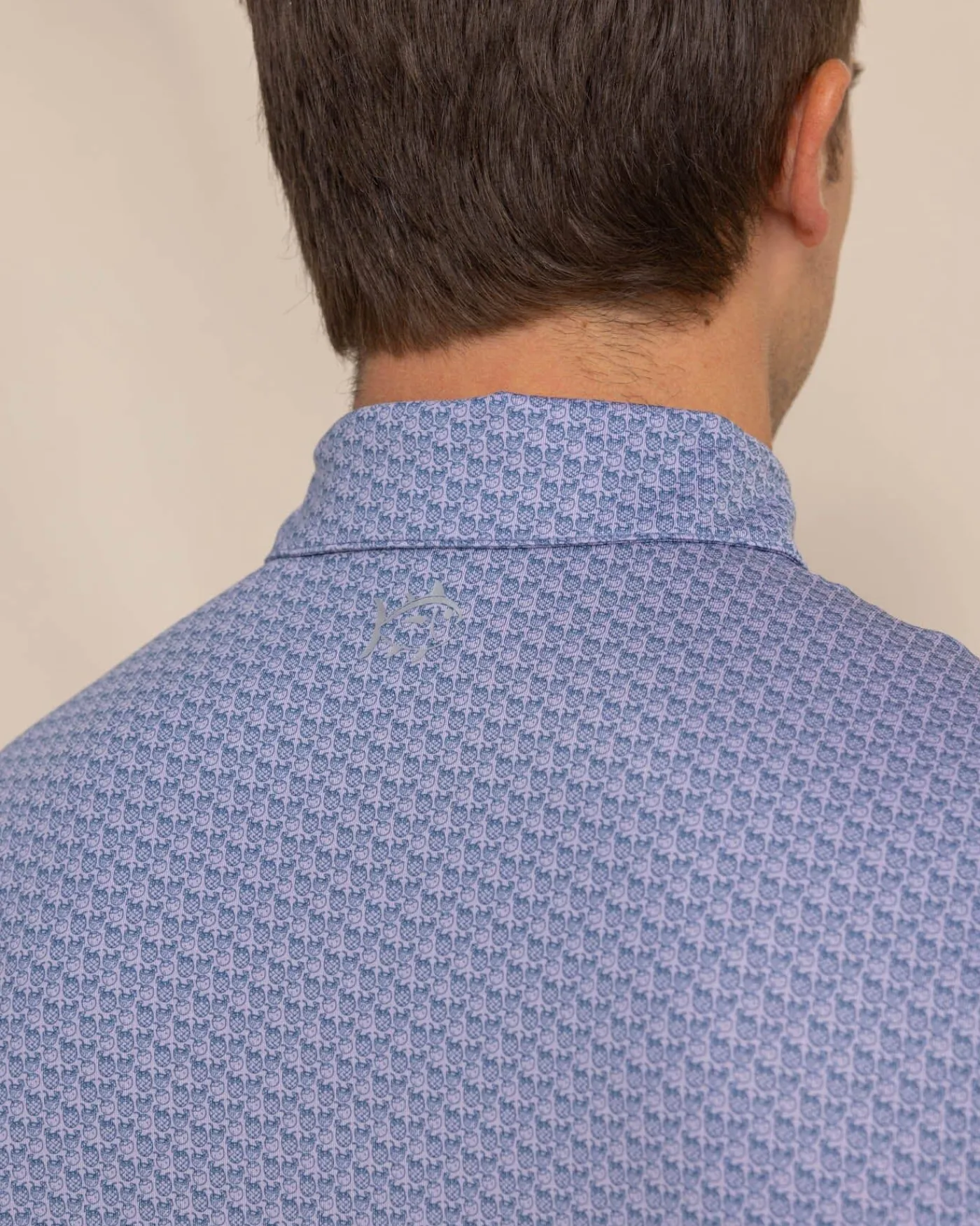 Outlet Southern Tide Driver Vacation Views Printed Polo