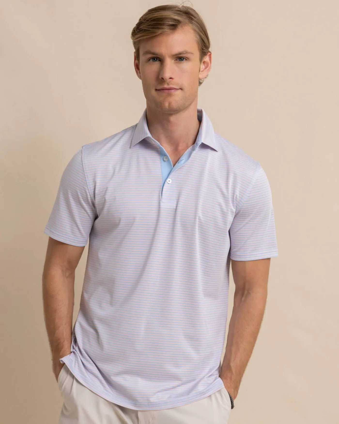 Cheap Southern Tide Driver Verdae Stripe Polo