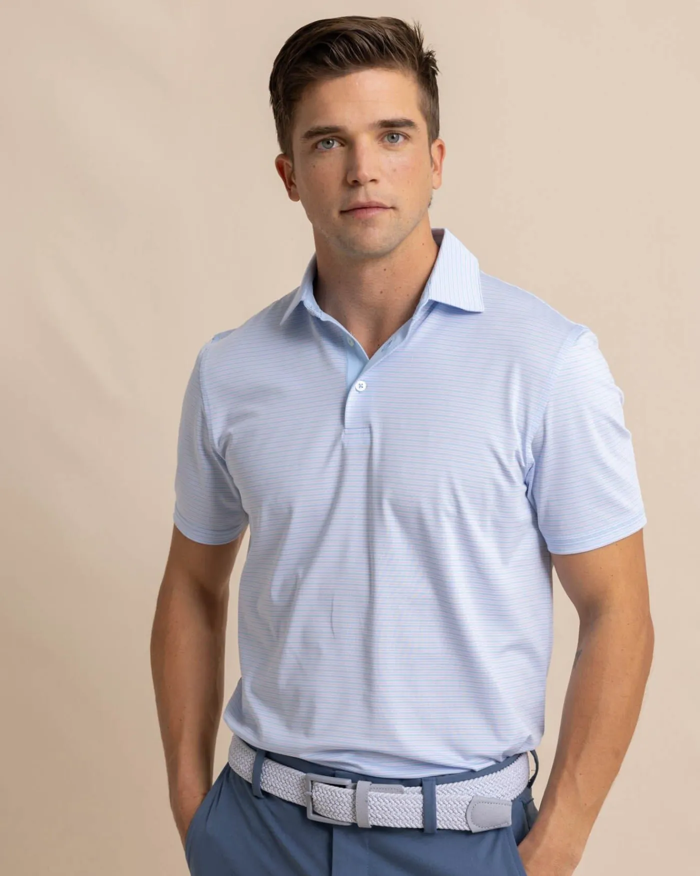 Cheap Southern Tide Driver Verdae Stripe Polo