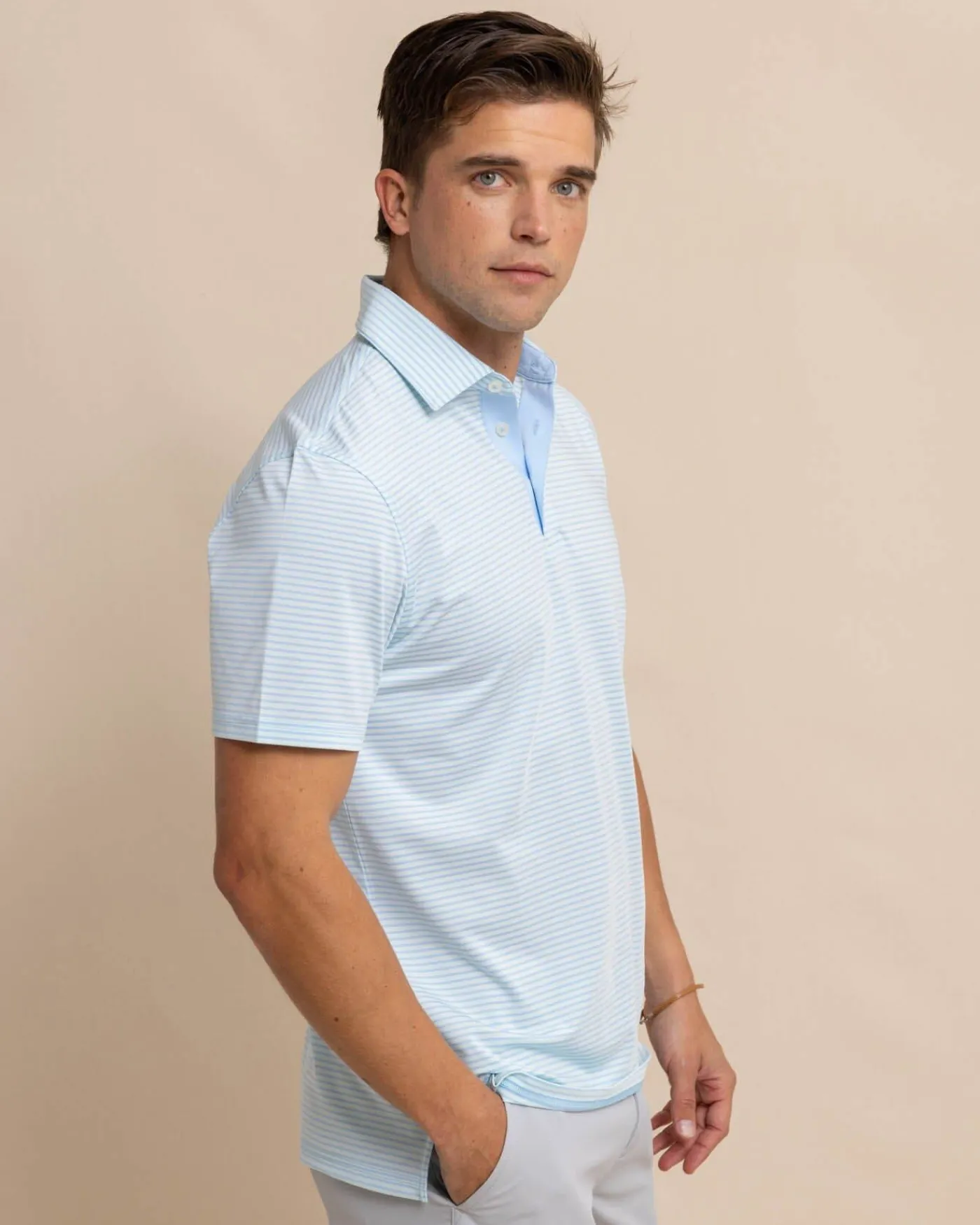 Cheap Southern Tide Driver Verdae Stripe Polo