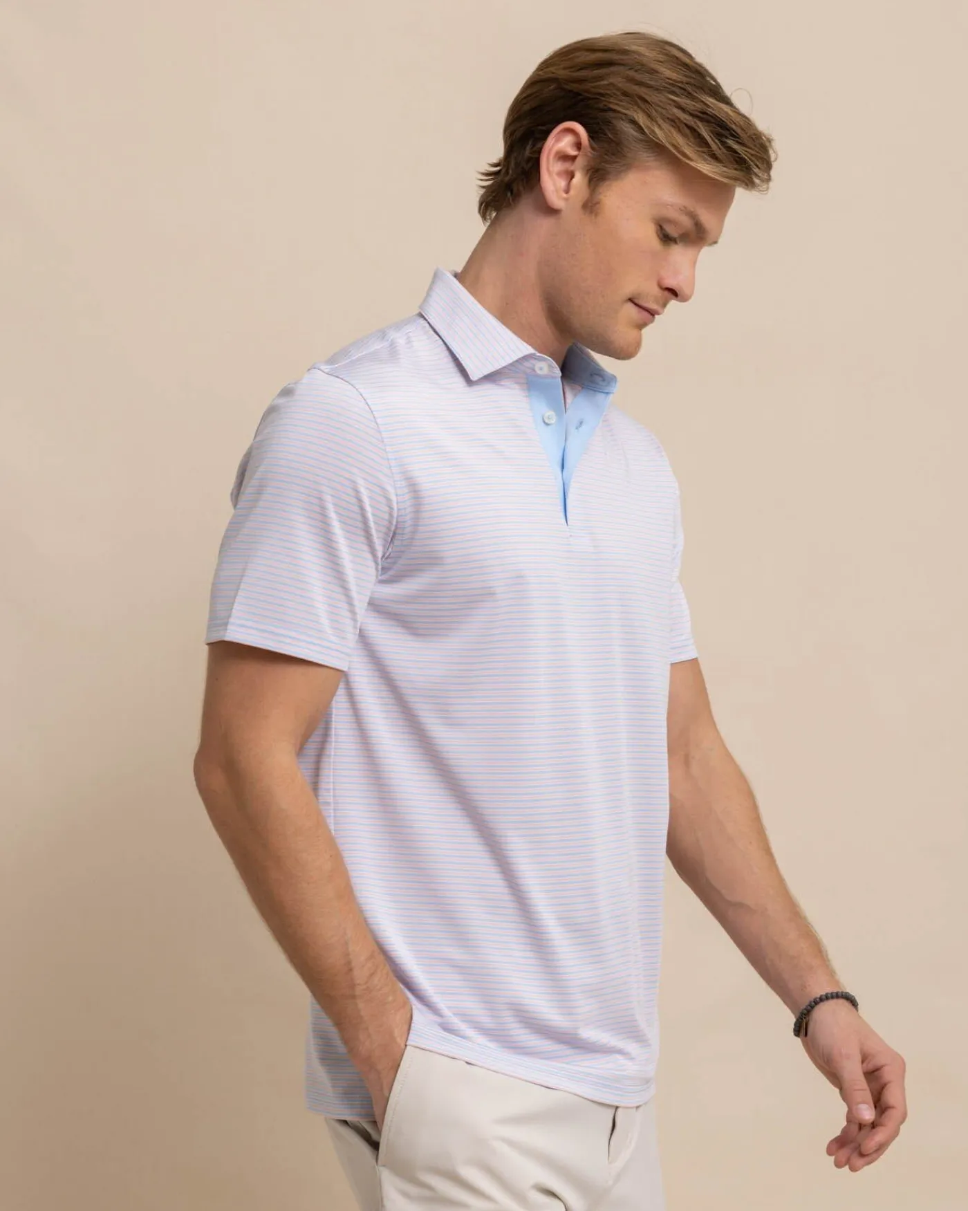 Cheap Southern Tide Driver Verdae Stripe Polo