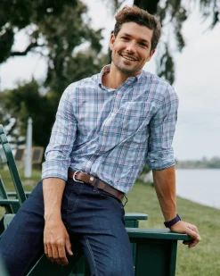 Sale Southern Tide Durwood Plaid Intercoastal Sport Shirt