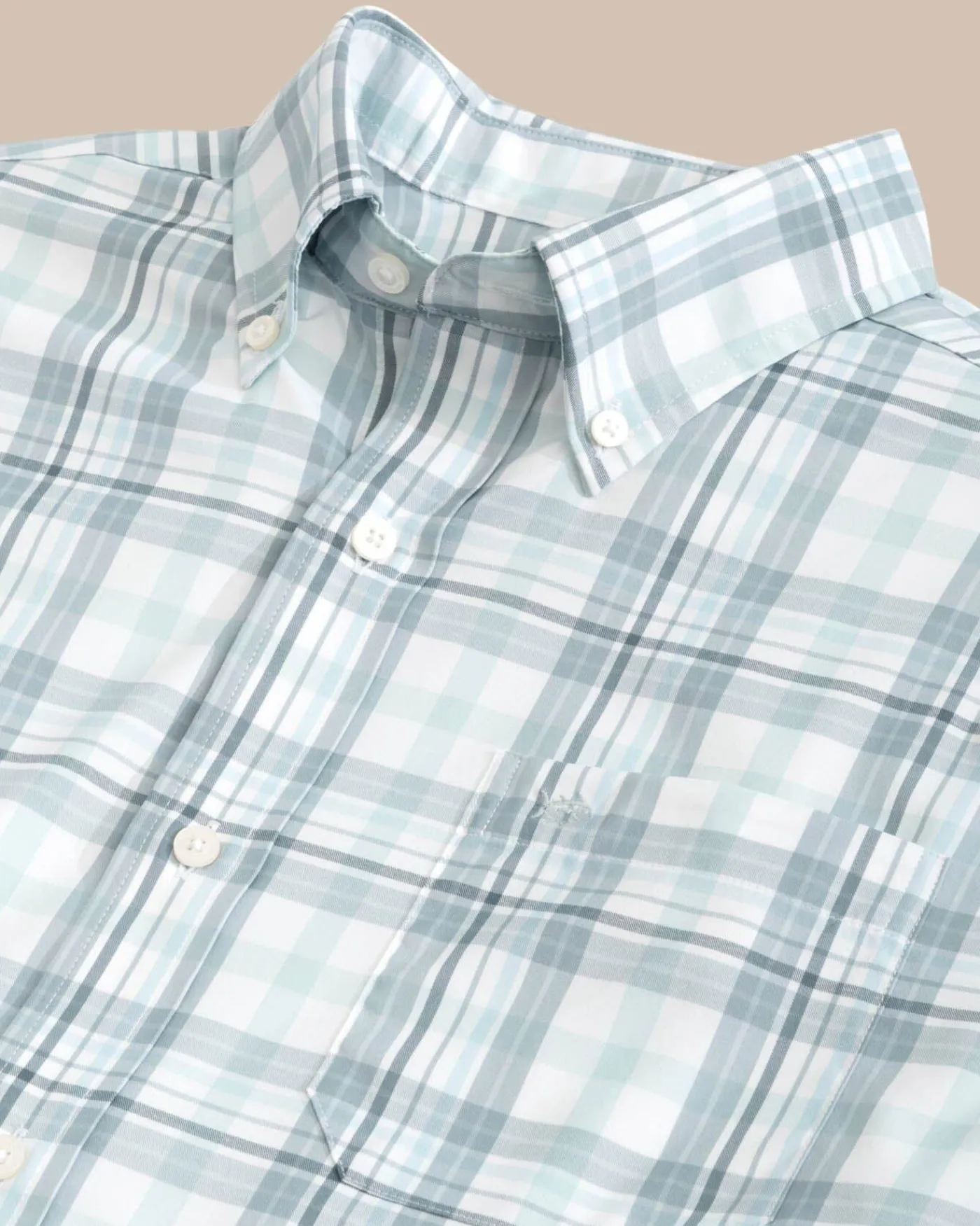Sale Southern Tide Durwood Plaid Intercoastal Sport Shirt