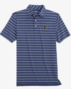 Flash Sale Southern Tide East Tennessee Brrr°®-Eeze Desmond Stripe Polo Navy
