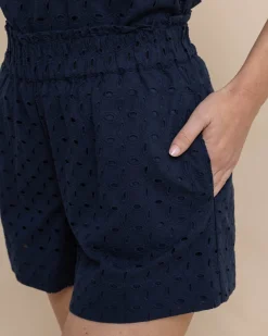 Cheap Southern Tide Elyse Eyelet Short Dress Blue