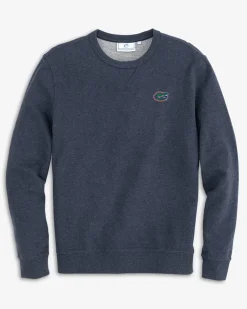 Fashion Southern Tide Florida Gators Upper Deck Pullover Sweatshirt