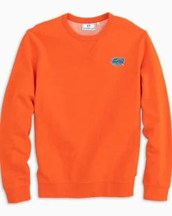 Fashion Southern Tide Florida Gators Upper Deck Pullover Sweatshirt