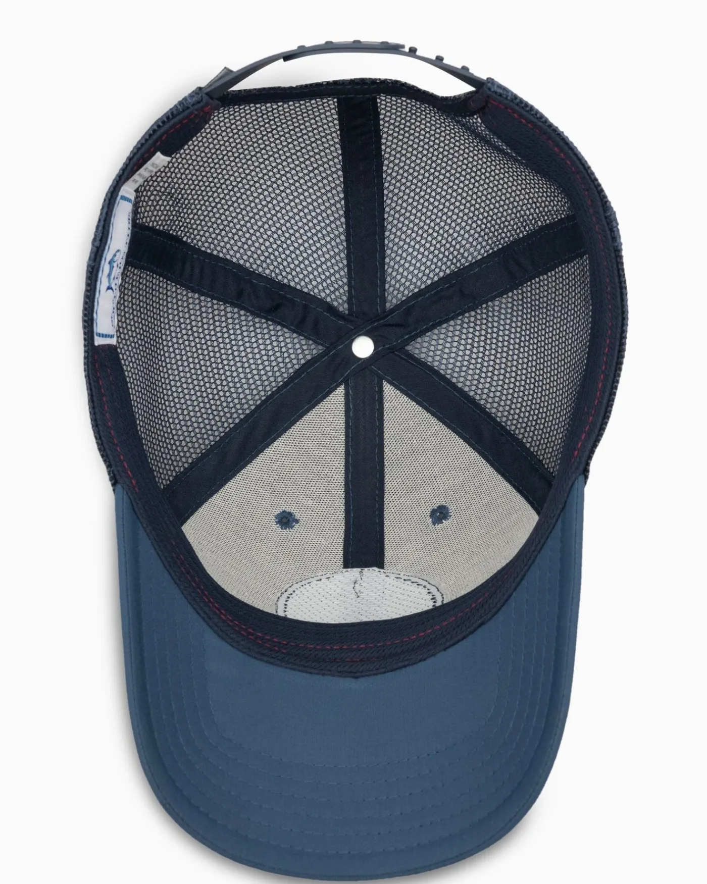 Fashion Southern Tide Florida Patch Performance Trucker Hat Seven Seas Blue