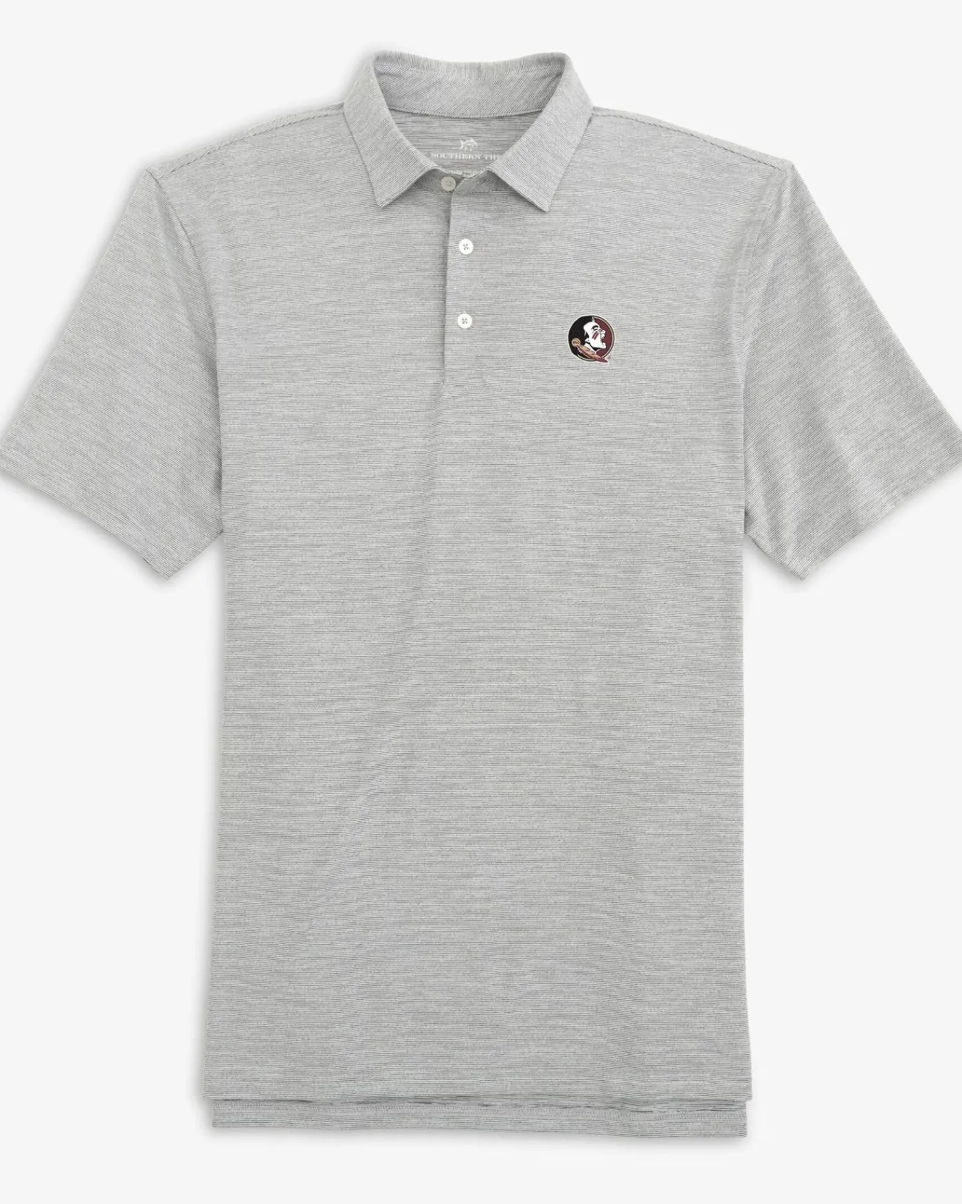 Best Sale Southern Tide Fsu Seminoles Driver Spacedye Polo Shirt
