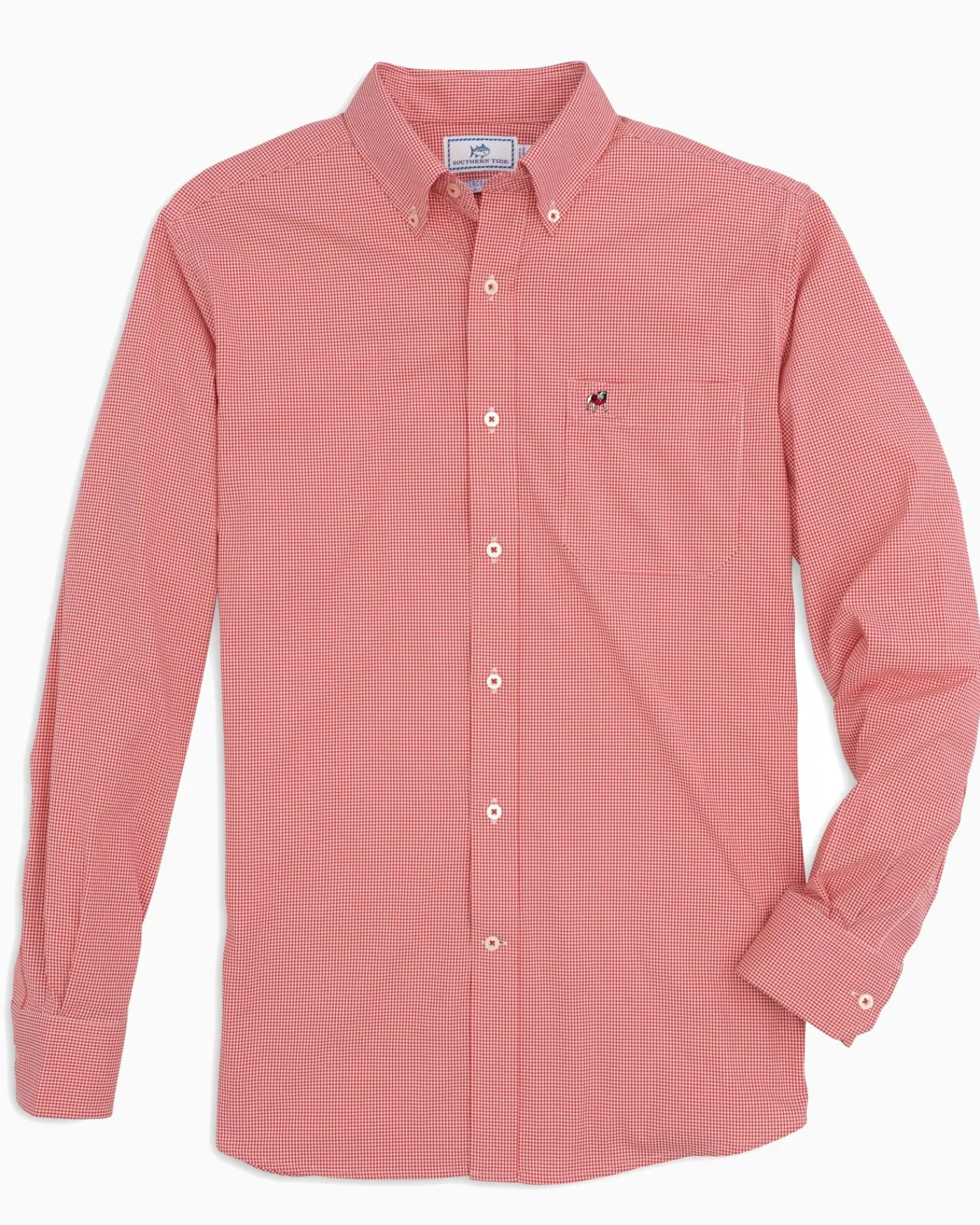 Cheap Southern Tide Georgia Bulldogs Gingham Button Down Shirt