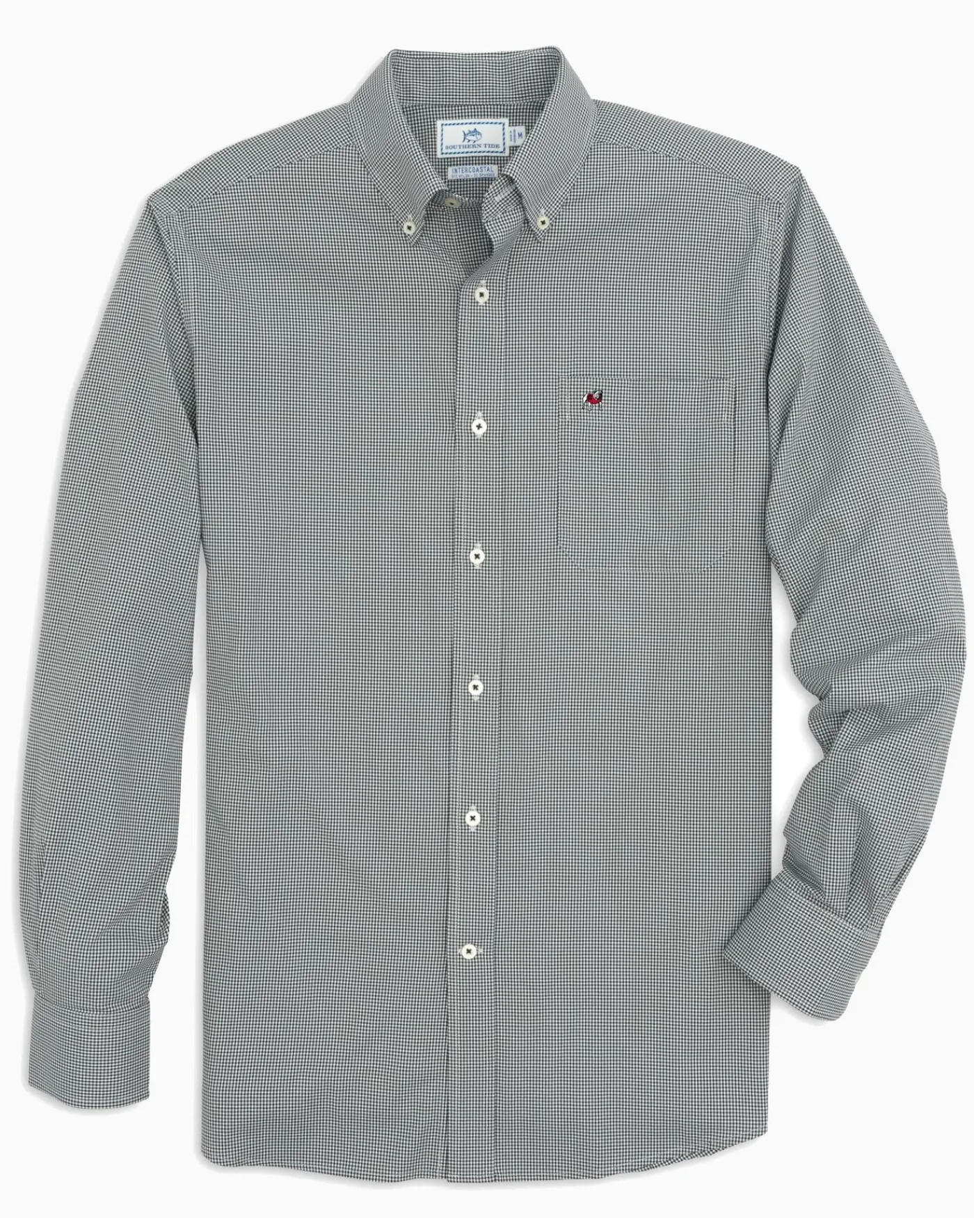 Cheap Southern Tide Georgia Bulldogs Gingham Button Down Shirt