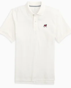 Hot Southern Tide Georgia Bulldogs Skipjack Polo Shirt