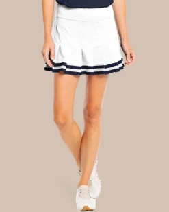 Online Southern Tide Gwen Pleated Performance Skort