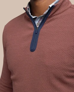 Clearance Southern Tide Heather Outbound Quarter Zip