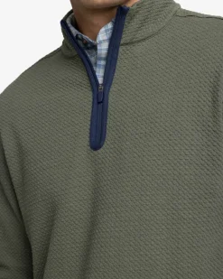 Clearance Southern Tide Heather Outbound Quarter Zip
