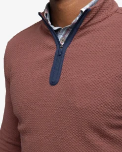 Clearance Southern Tide Heather Outbound Quarter Zip