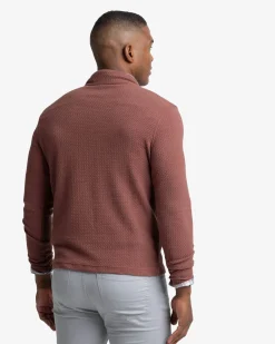 Clearance Southern Tide Heather Outbound Quarter Zip