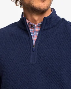 Clearance Southern Tide Heather Outbound Quarter Zip