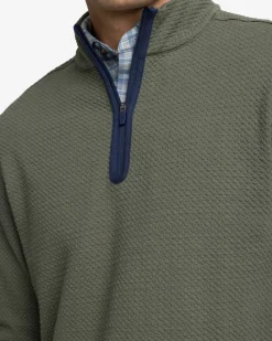 Clearance Southern Tide Heather Outbound Quarter Zip