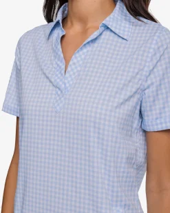 Clearance Southern Tide Kamryn Brrr Intercoastal Gingham Dress