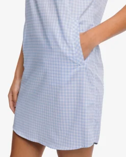 Clearance Southern Tide Kamryn Brrr Intercoastal Gingham Dress