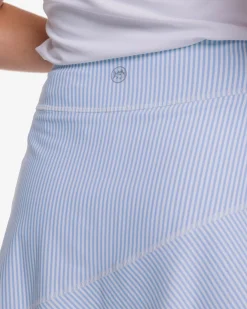 Flash Sale Southern Tide Katlyn Skip Stripe Skort Sky Blue