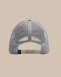 Online Southern Tide Kids Skipjack Trademark Trucker Hat Blue