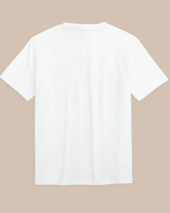 Discount Southern Tide Kids Skipjacks Performance Short Sleeve T-Shirt Classic White