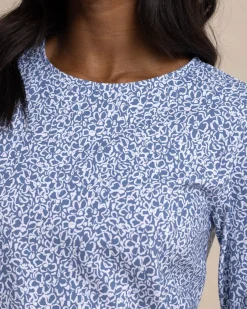 Flash Sale Southern Tide Leira That Floral Feeling Print Performance Dress