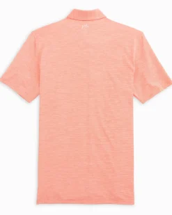 Shop Southern Tide Miami Hurricanes Driver Spacedye Polo Shirt