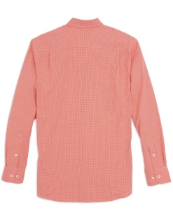 Cheap Southern Tide Miami Hurricanes Gingham Button Down Shirt