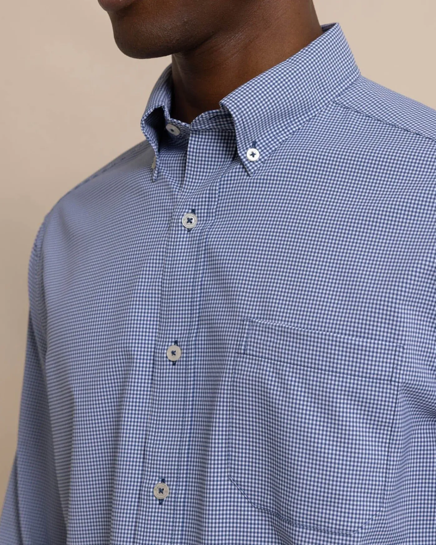 Online Southern Tide Micro Gingham Brrr°® Intercoastal Sport Shirt