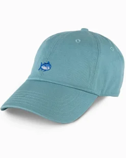 New Southern Tide Mini Skipjack Leather Strap Hat