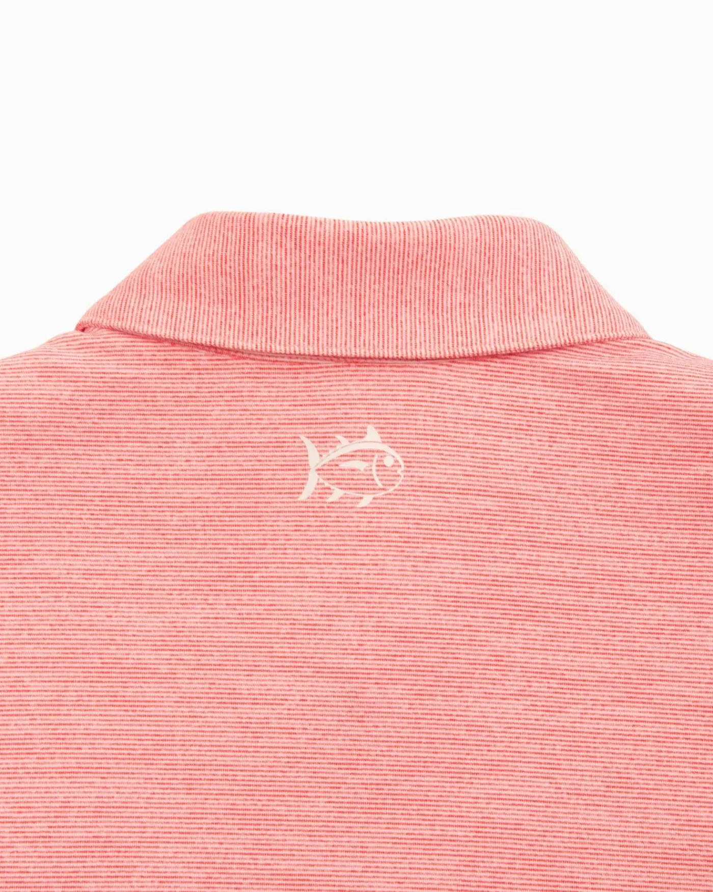 Sale Southern Tide Nc State Driver Spacedye Polo Shirt Varsity Red