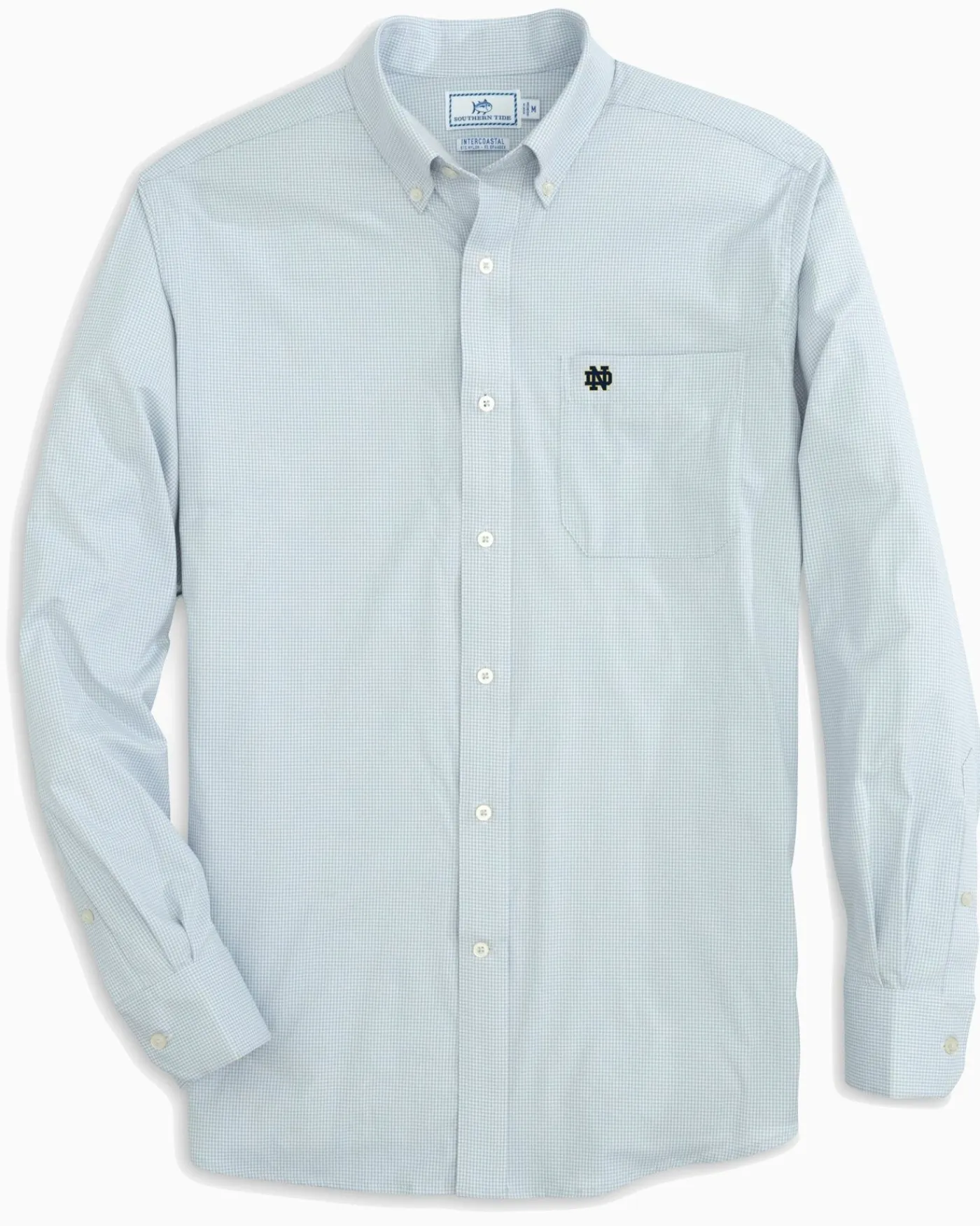 Discount Southern Tide Notre Dame Fighting Irish Gingham Button Down Shirt