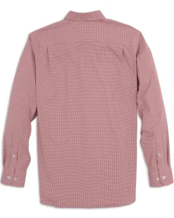 Cheap Southern Tide Oklahoma Sooners Gingham Button Down Shirt Crimson
