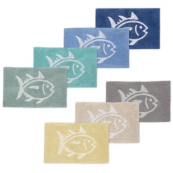 New WPH Reversible Skipjack Bath Rug - 20