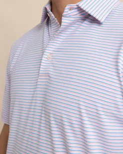 Sale Southern Tide Ryder Heather Halls Performance Polo