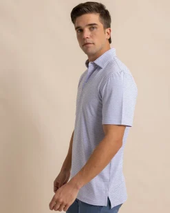 Sale Southern Tide Ryder Heather Halls Performance Polo