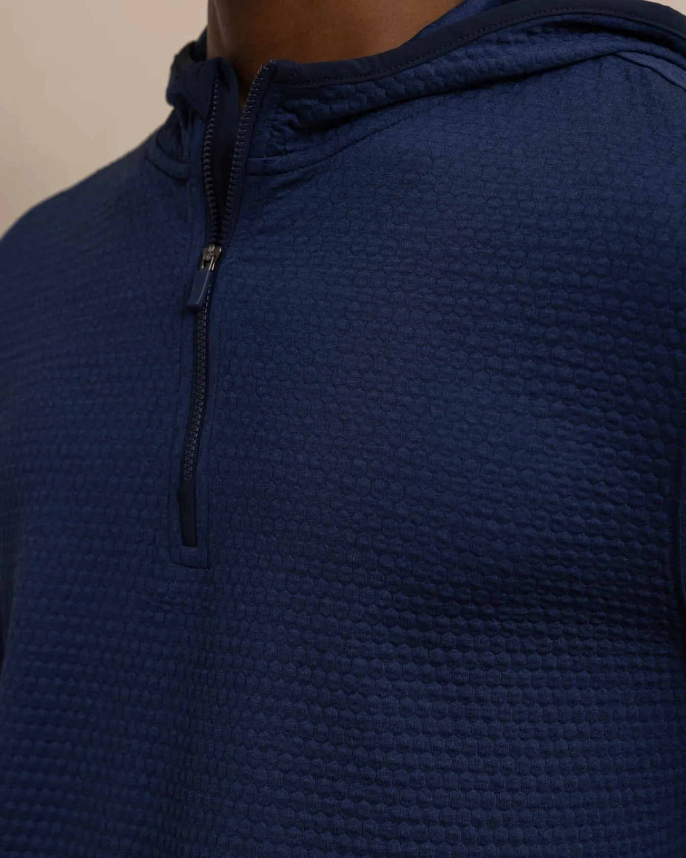 Fashion Southern Tide Scuttle Heather Performance Quarter Zip Hoodie