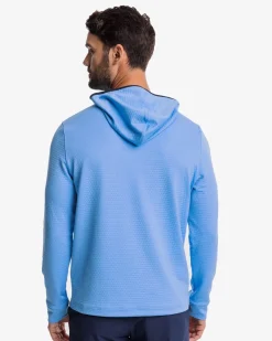 Fashion Southern Tide Scuttle Heather Performance Quarter Zip Hoodie