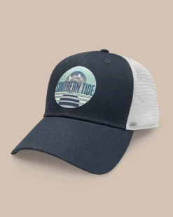 Hot Southern Tide Skipjack And Stripes Trucker Hat