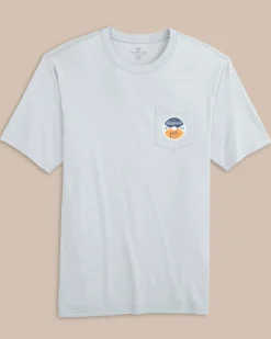 Flash Sale Southern Tide Skipjack Reel Deal Short Sleeve T-Shirt Platinum Grey