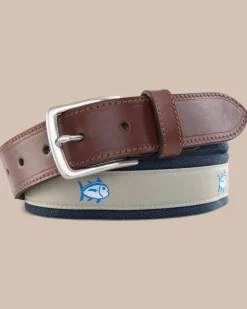 Outlet Southern Tide Skipjack Ribbon Belt