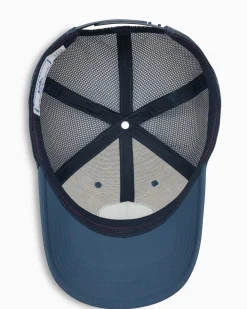 Shop Southern Tide South Carolina Patch Performance Trucker Hat Seven Seas Blue