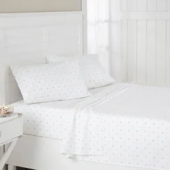 Cheap WPH Southern Tide Beach Shells Sheet Set Blue