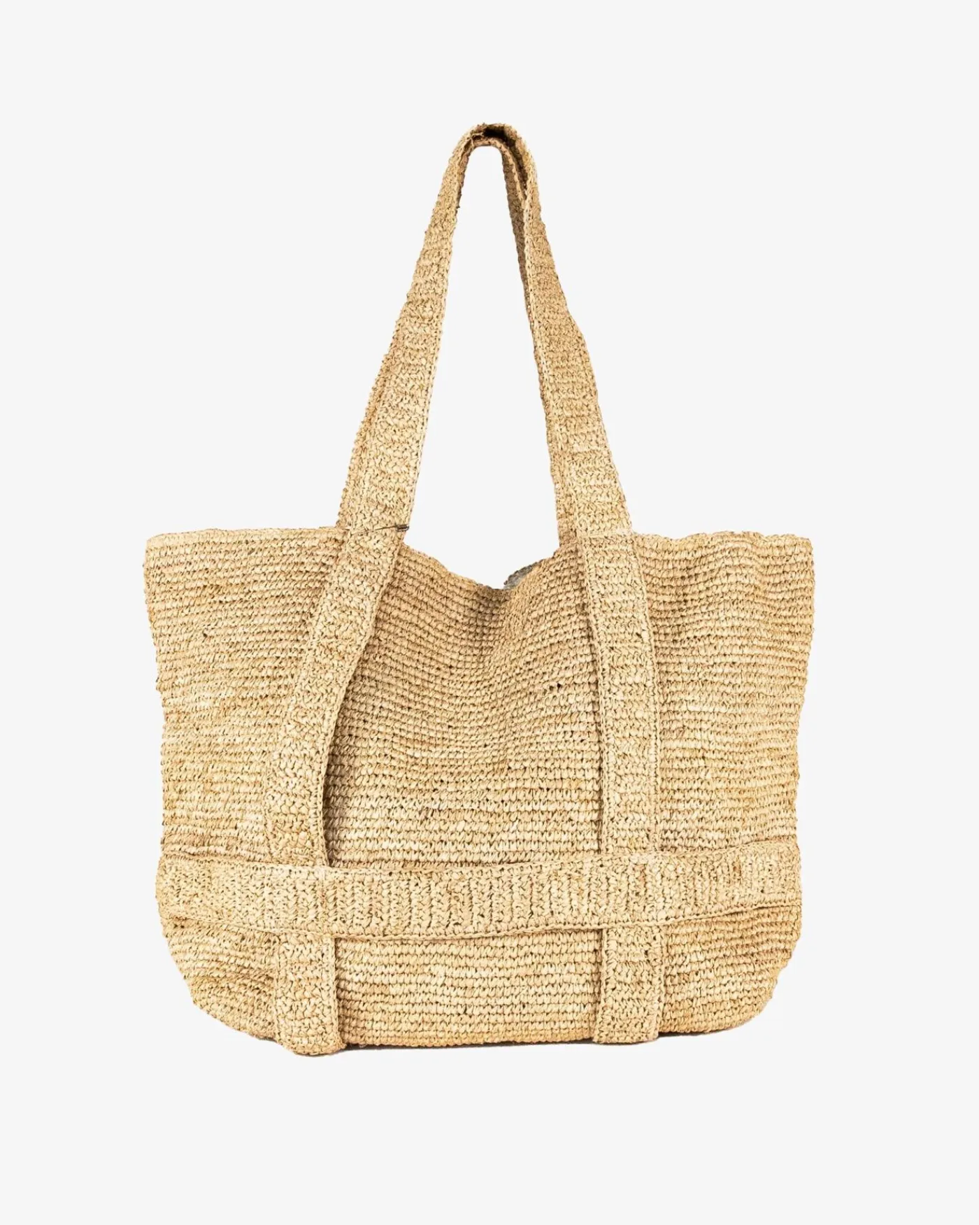 Sale Southern Tide Straw Traveler Tote Natural