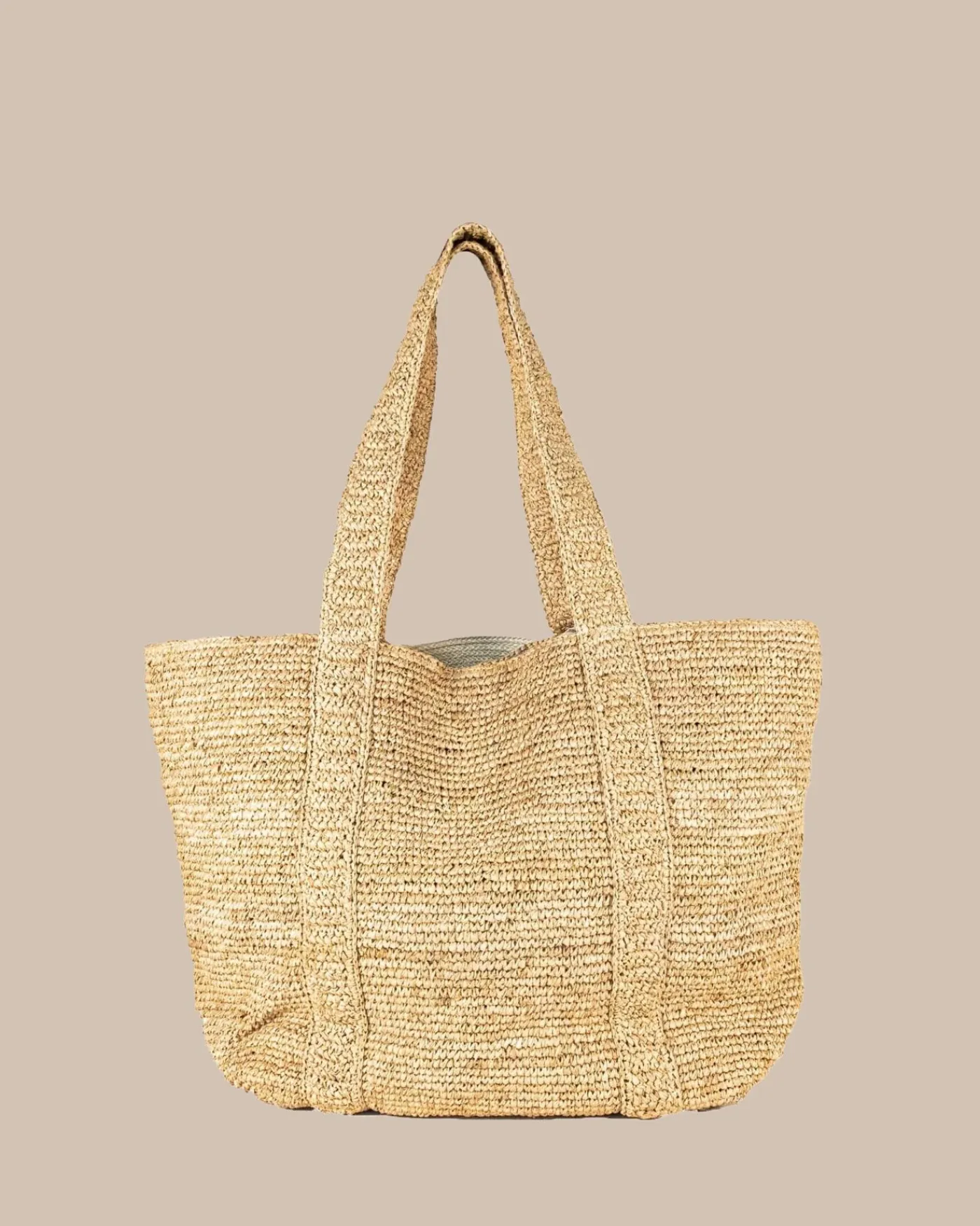 Sale Southern Tide Straw Traveler Tote Natural