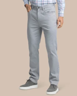 Sale Southern Tide Sullivan Five Pocket Pant Ultimate Grey