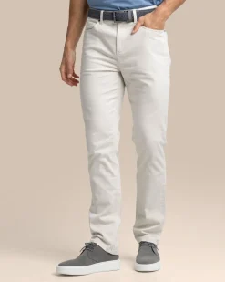 Flash Sale Southern Tide Sullivan Five Pocket Pant Stone